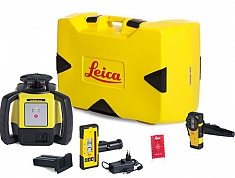 Комплектация лазерного ротационного нивелира Leica Rugby 610