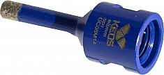 Коронки алмазные по керамограниту Keos Professional Vacuum Brazed M14 8 мм
