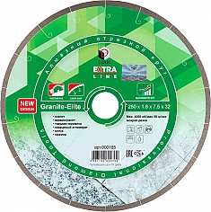 Круг отрезной алмазный Diam Extra Line 1A1R Корона Granite-Elite 250 мм