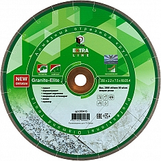 Круг отрезной алмазный Diam Extra Line 1A1R Корона Granite-Elite 350 мм
