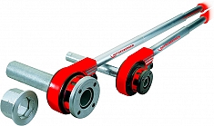 Применение ручного резьбонарезного клуппа Rothenberger Super Cut Set BSPT R 1/2"-3/4"-1"