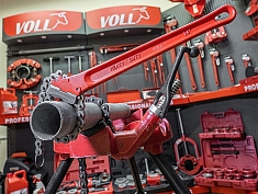 Применение цепного ключа для больших нагрузок Voll Heavy Duty C14