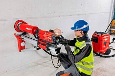 Применение водосборного кольца Hilti DD-WCS-142