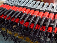 Производство клуппа электрического резьбонарезного Hongli SQ30-2B 1/2"-2" NPT Alloy
