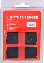 Упаковка резьбонарезных гребенок для клуппов Rothenberger BSPT R 2"